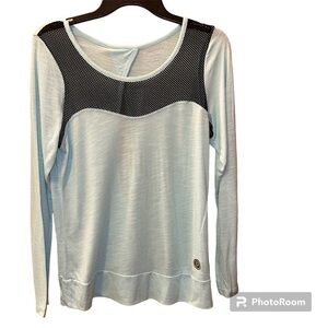 Pure Barre by splits mesh and open back top size M